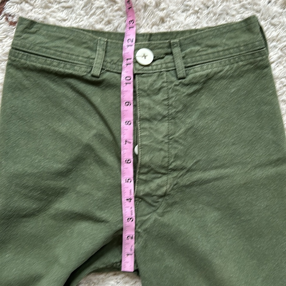 Jesse Kamm Green Wide-Leg Pants - Picture 7 of 9
